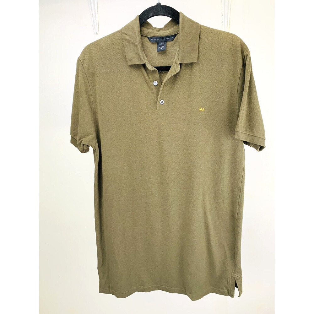 Marc by Marc Jacobs Men’s Polo Shirt Bramble Green Size L Large M211610